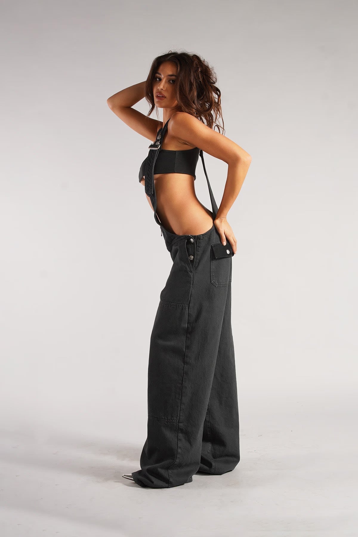 REBEL DIVA OVERALL / BLACK MIRAGE