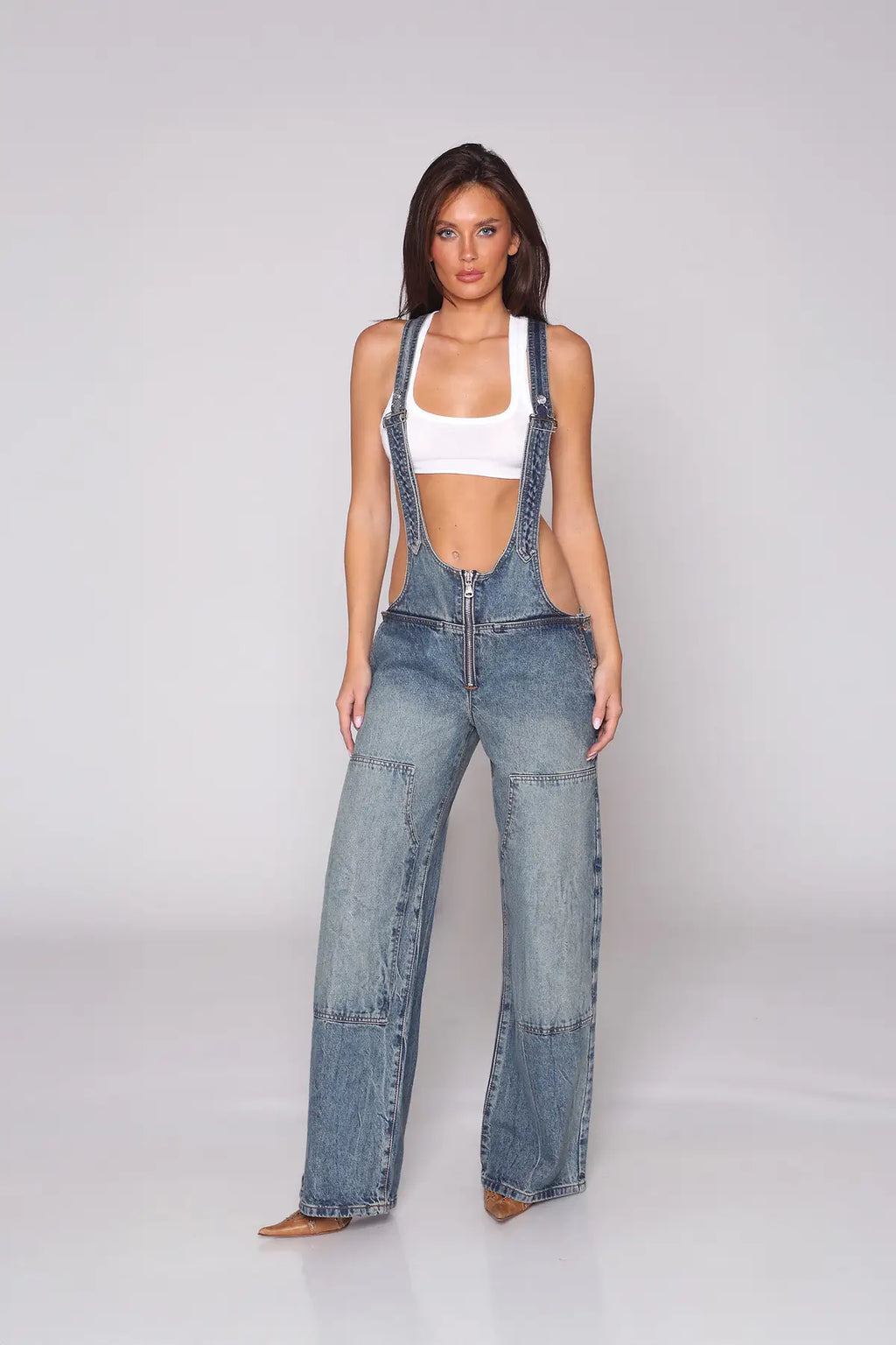 REBEL DIVA OVERALL / BLUE RIOT