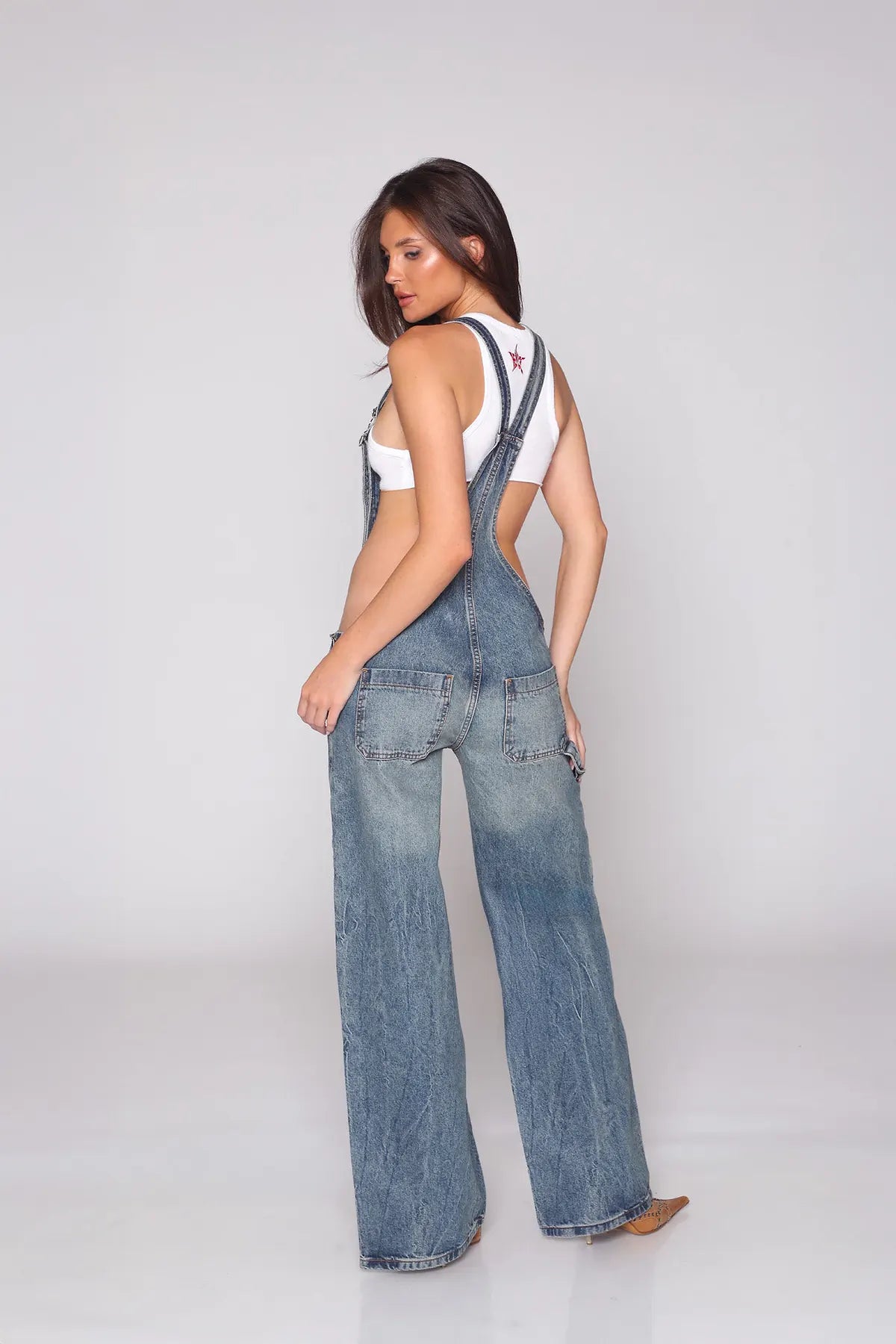 REBEL DIVA OVERALL / BLUE RIOT
