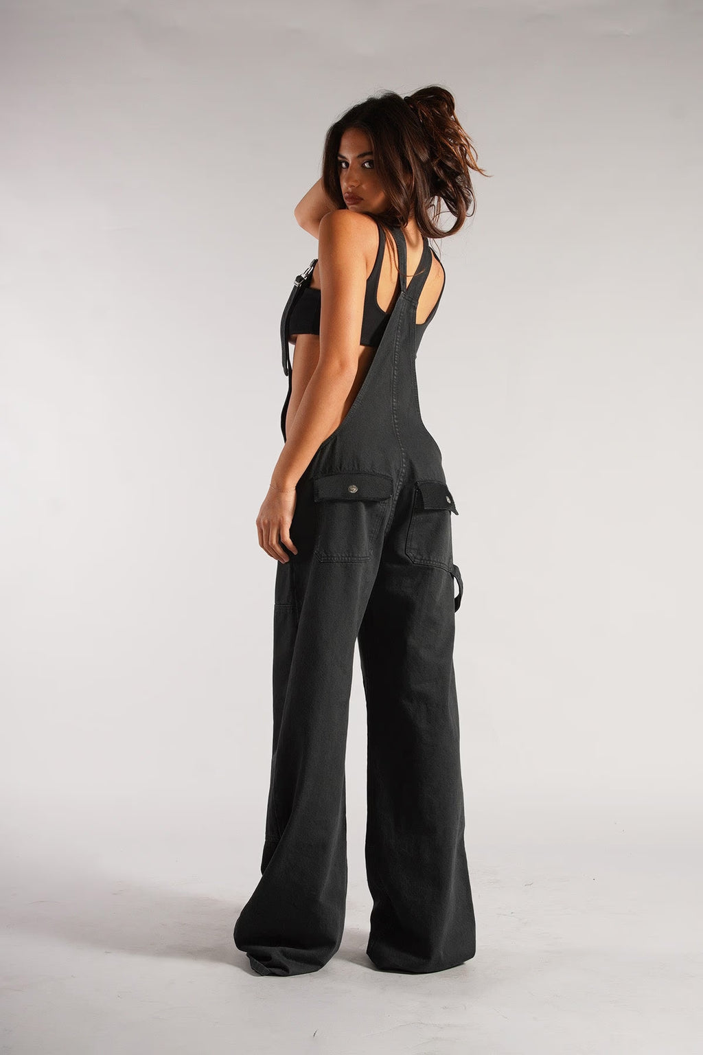REBEL DIVA OVERALL / BLACK MIRAGE