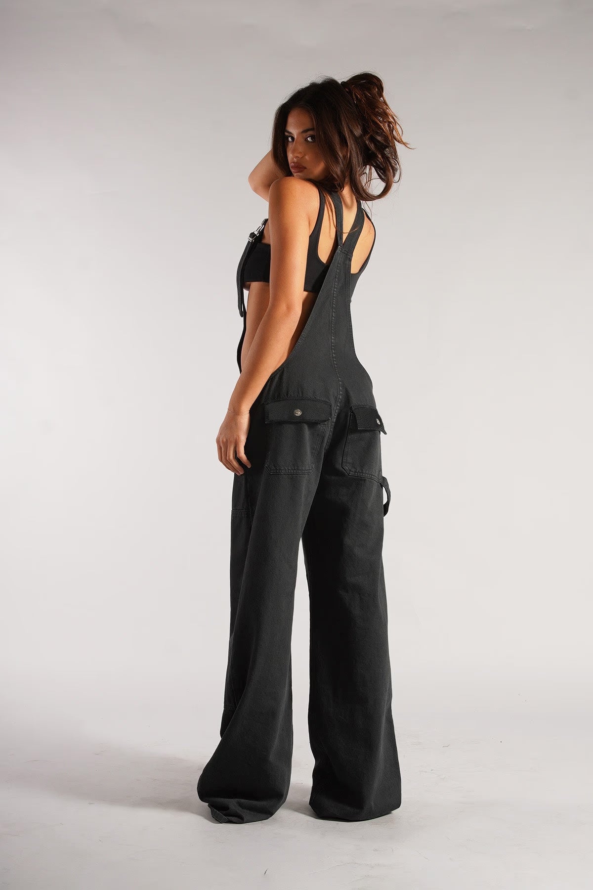 REBEL DIVA OVERALL / BLACK MIRAGE